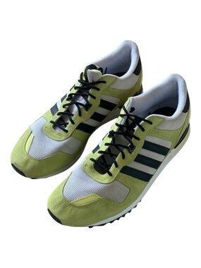 ADIDAS ZX 700 Low Profile Fluorescent Green Sneaker Mens Size 12 ECU